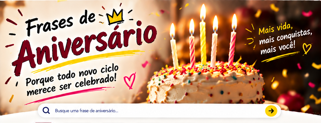 Frases de aniversário